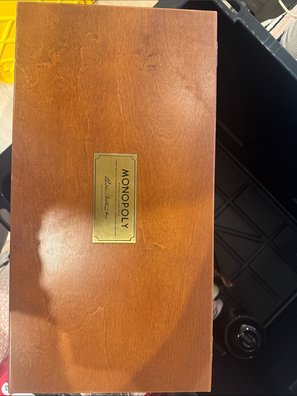 Vintage/retro Monopoly wood edition